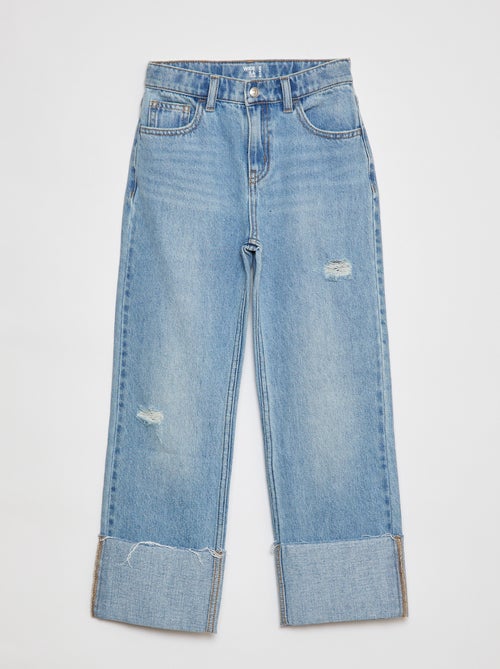 Pantaloni larghi in jeans - Kiabi