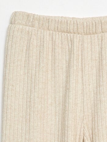 Pantaloni larghi in maglia