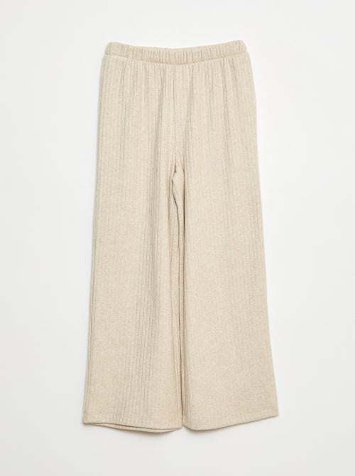 Pantaloni larghi in maglia - Kiabi