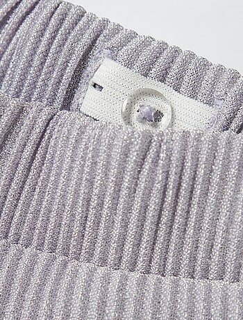 Pantaloni larghi in maglia lurex 'Guppy'