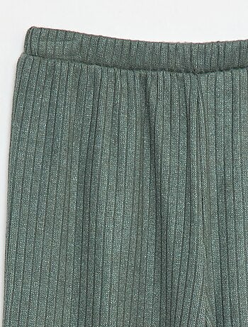 Pantaloni larghi in maglia