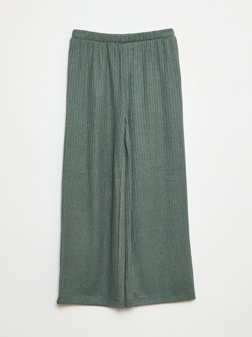 Pantaloni larghi in maglia - Kiabi