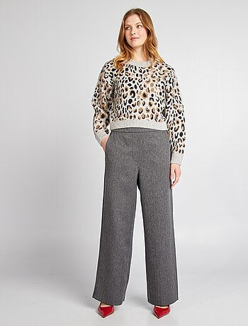 Pantaloni larghi in spigato 'JDY'