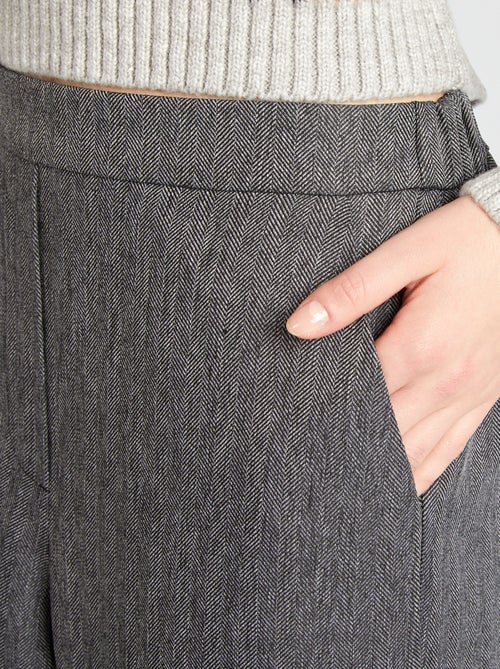 Pantaloni larghi in spigato 'JDY' - Kiabi