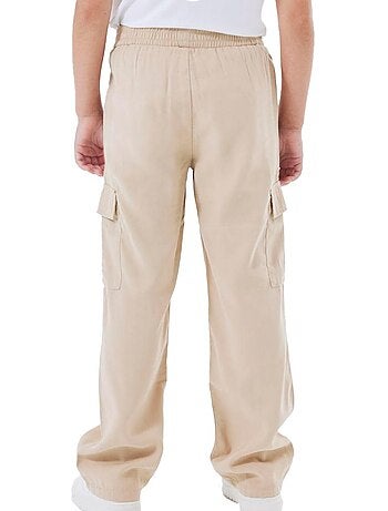 Pantaloni Larghi in Twill Name It per Bambina