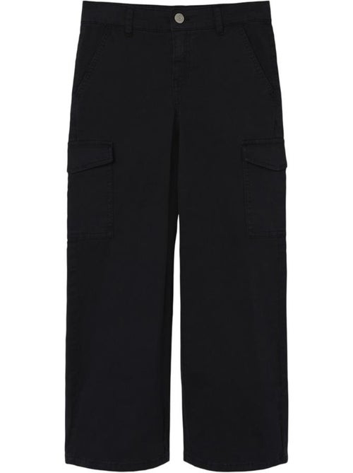 Pantaloni Larghi in Twill per Ragazza Name It - Kiabi Pantaloni Larghi in Twill per Ragazza Name It - Kiabi