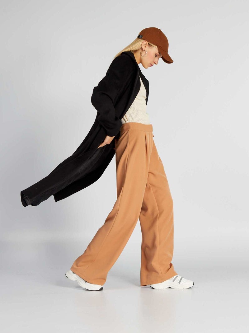 Pantaloni larghi MARRONE - Kiabi