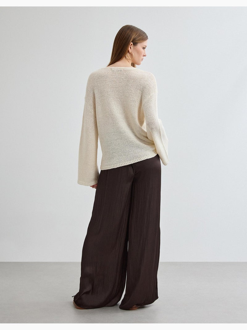 Pantaloni 'larghi', MO Fashion Marrone - Kiabi