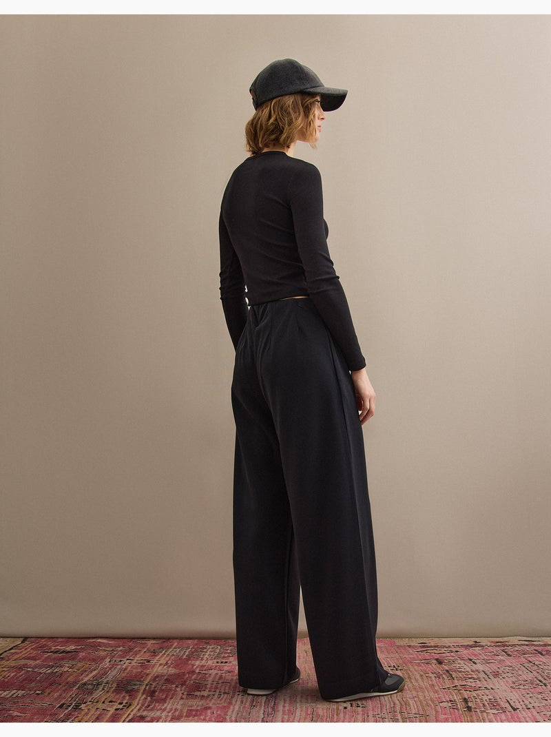 Pantaloni larghi, MO Fashion Nero - Kiabi
