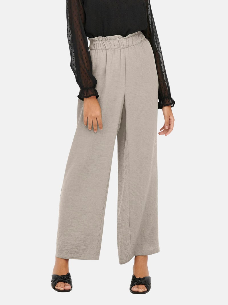Pantaloni larghi morbidi 'JDY' BEIGE - Kiabi