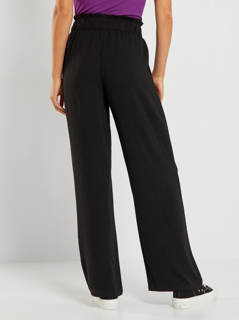 Pantaloni larghi morbidi 'JDY' nero - Kiabi