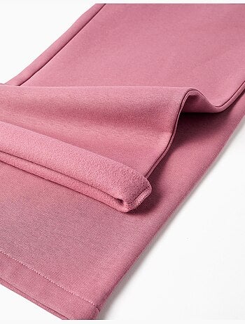 Pantaloni larghi spazzolati con coulisse