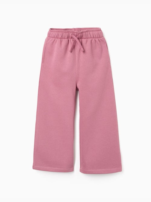 Pantaloni larghi spazzolati con coulisse - Kiabi