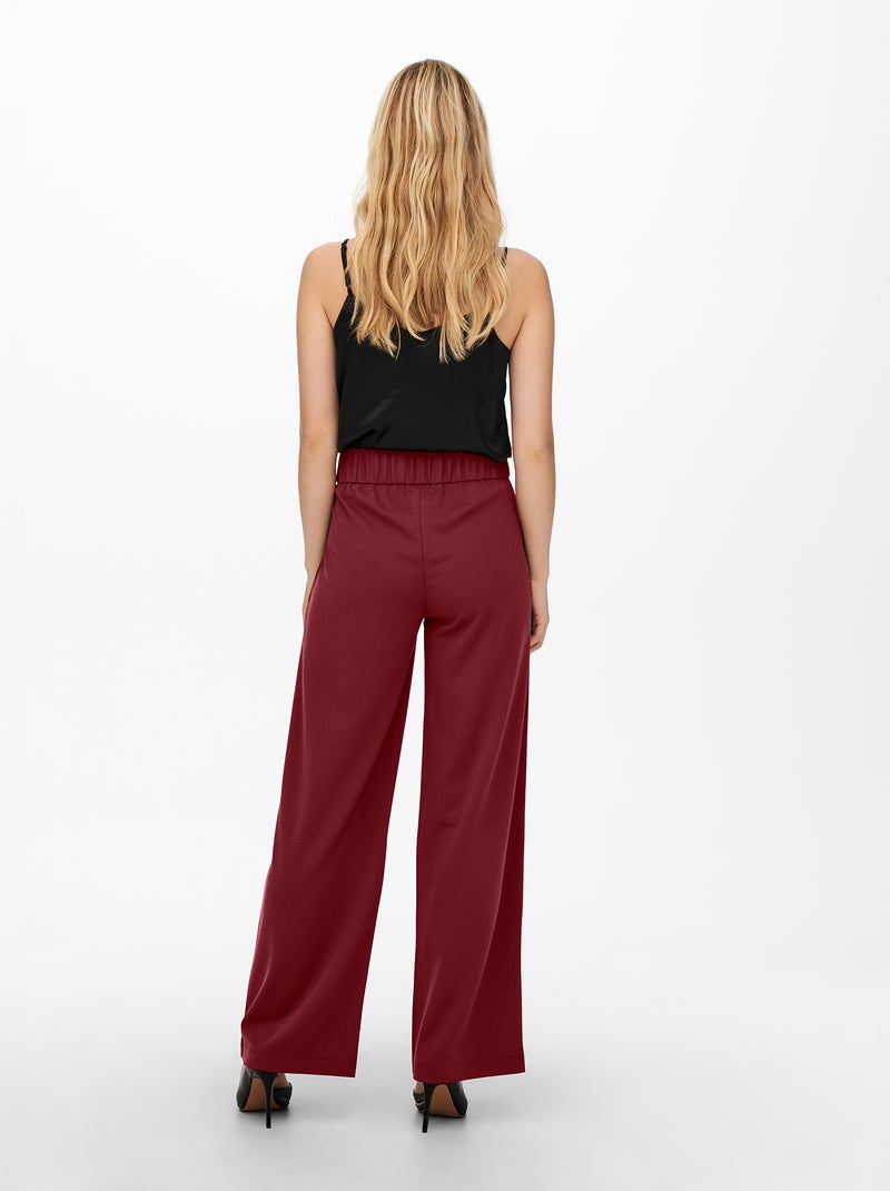 Pantaloni larghi tinta unita con tasche 'JDY' Viola - Kiabi