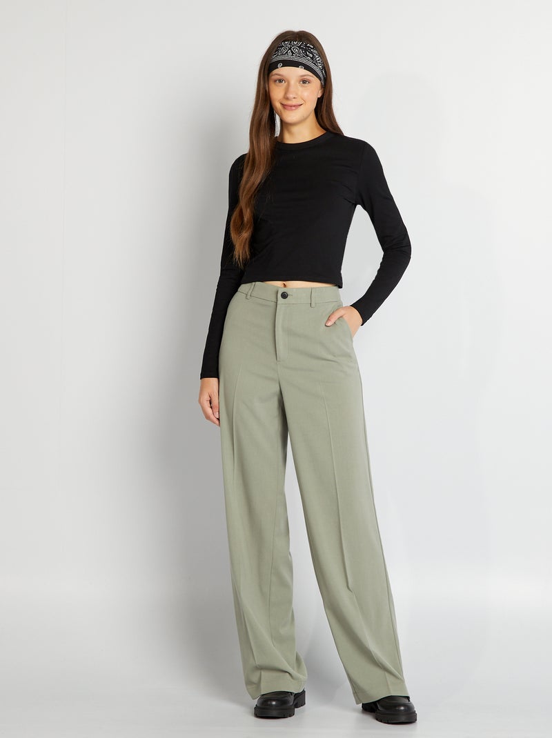 Pantaloni larghi VERDE - Kiabi