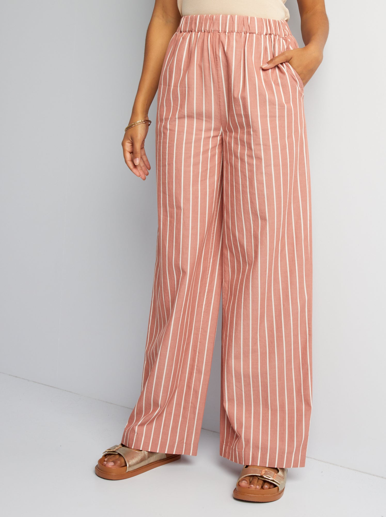 Pantaloni arancioni donna online