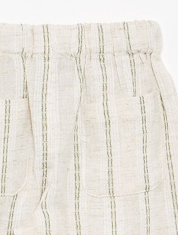 Pantaloni leggeri a righe