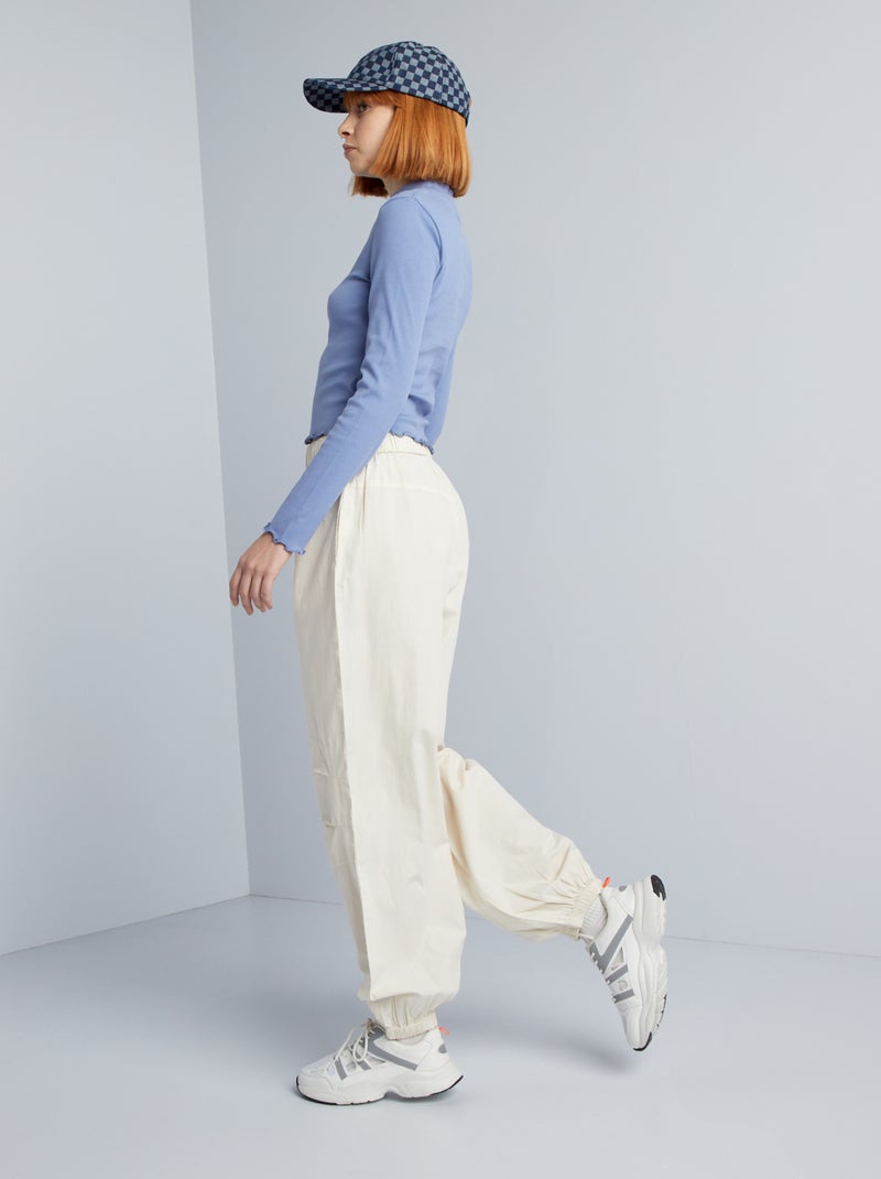 Pantaloni leggeri e ampi BEIGE - Kiabi