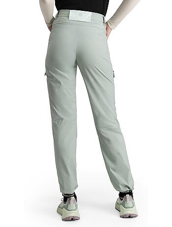 Pantaloni leggeri per l’escursionismo da donna escursionismo donna vortex gree