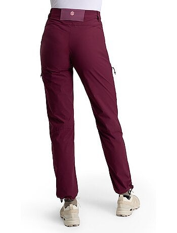 Pantaloni leggeri per l’escursionismo da donna escursionismo donna vortex purp