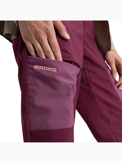 Pantaloni leggeri per l’escursionismo da donna escursionismo donna vortex purp - Kiabi Pantaloni leggeri per l’escursionismo da donna escursionismo donna vortex purp - Kiabi