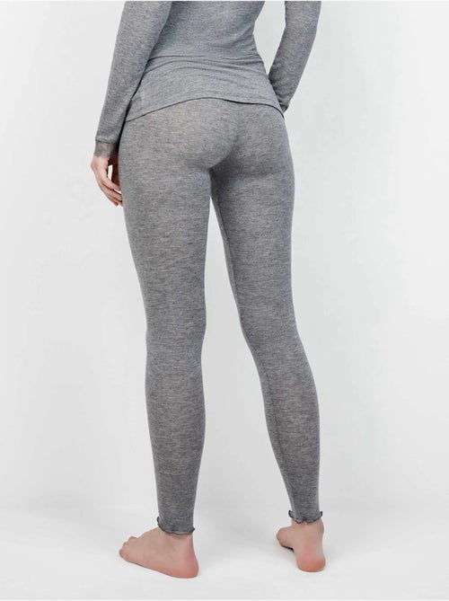 Pantaloni legging termici leggeri con doppia cintura - Kiabi