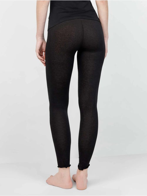 Pantaloni legging termici leggeri con doppia cintura - Kiabi Pantaloni legging termici leggeri con doppia cintura - Kiabi