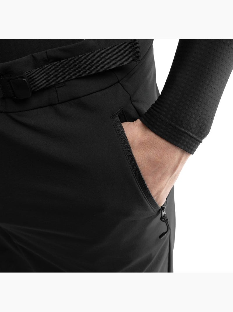 Pantaloni lunghi da ciclismo gravel da donna ciclismo uomo rift Nero - Kiabi