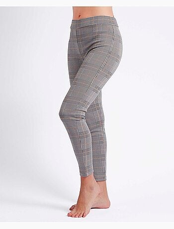 Pantaloni lunghi elasticizzati in Galles da donna ADMAS