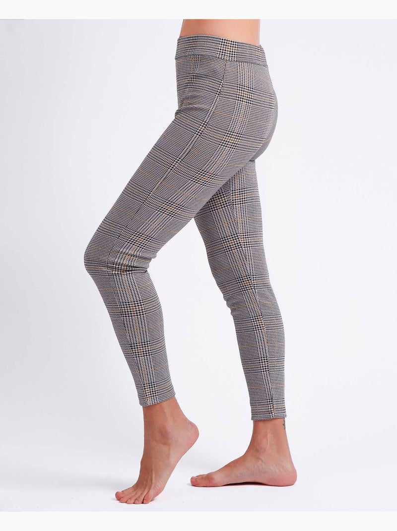 Pantaloni lunghi elasticizzati in Galles da donna ADMAS Multicolore - Kiabi
