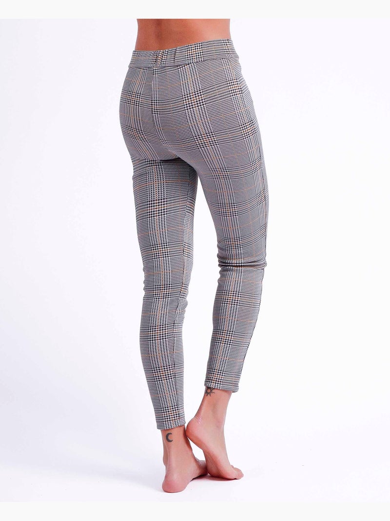 Pantaloni lunghi elasticizzati in Galles da donna ADMAS Multicolore - Kiabi