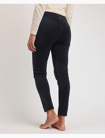 Pantaloni lunghi elasticizzati in velluto a coste da donna ADMAS