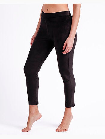 Pantaloni lunghi elasticizzati in velluto da donna ADMAS