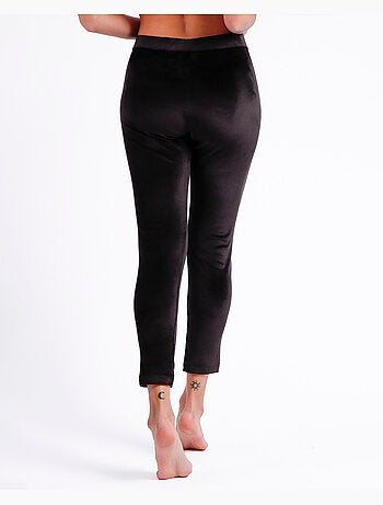 Pantaloni lunghi elasticizzati in velluto da donna ADMAS