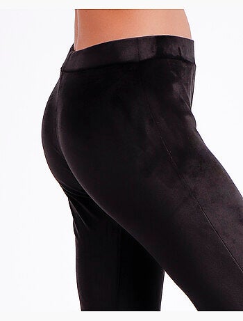 Pantaloni lunghi elasticizzati in velluto da donna ADMAS