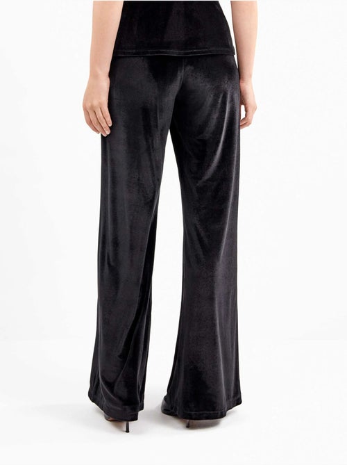 Pantaloni lunghi in velluto elasticizzato con design elegante - Kiabi