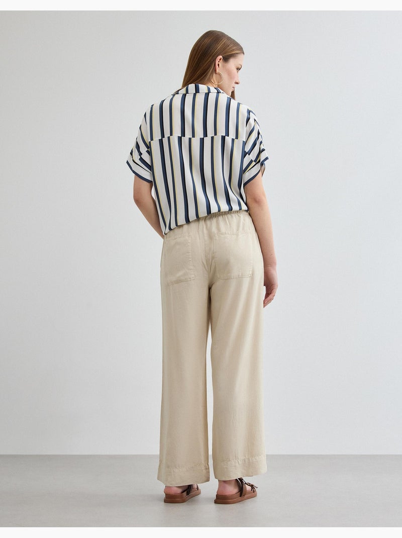 Pantaloni Lyocell, MO Fashion Beige - Kiabi