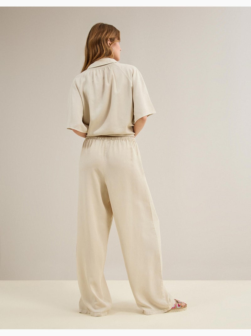 Pantaloni Lyocell, MO Fashion Beige - Kiabi