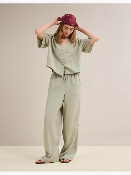 Pantaloni Lyocell, MO Fashion - Kiabi Pantaloni Lyocell, MO Fashion - Kiabi