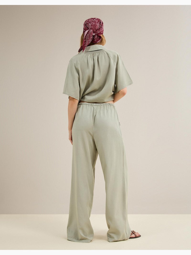 Pantaloni Lyocell, MO Fashion Grigio - Kiabi