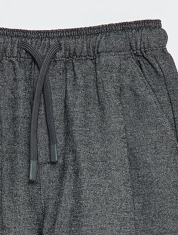 Pantaloni modello jogger in flanella