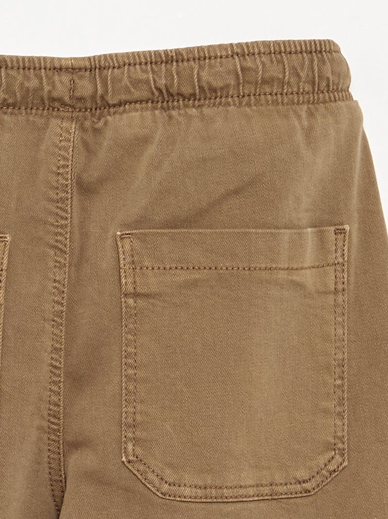 Pantaloni modello jogging Marrone - Kiabi