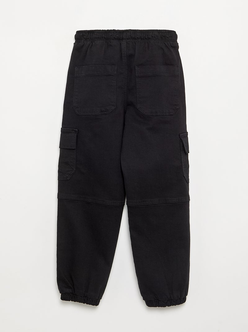 Pantaloni modello jogging Nero - Kiabi