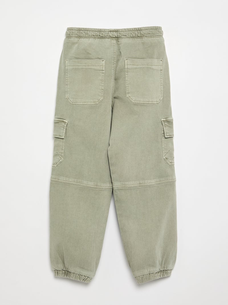Pantaloni modello jogging Verde - Kiabi