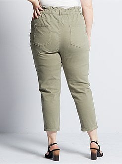 Pantaloni mom a vita alta - Kiabi