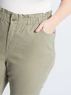 Pantaloni mom a vita alta - Kiabi