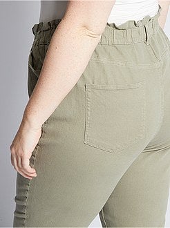 Pantaloni mom a vita alta - Kiabi