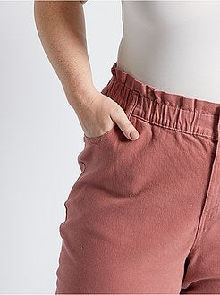 Pantaloni mom a vita alta - Kiabi