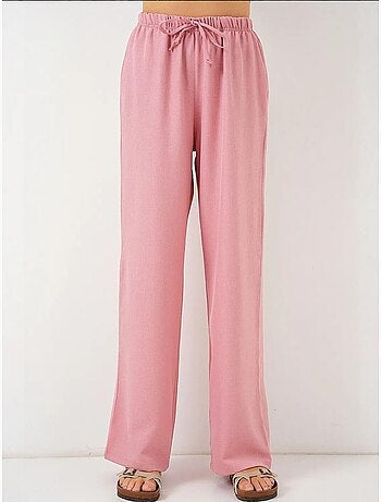 Pantaloni relaxed a gamba ampia con coulisse bdart