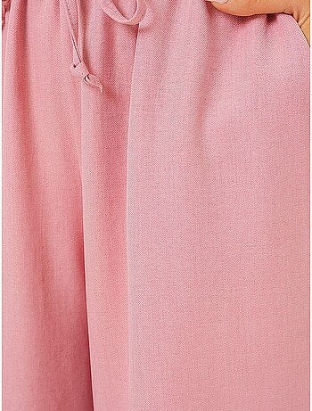 Pantaloni relaxed a gamba ampia con coulisse bdart